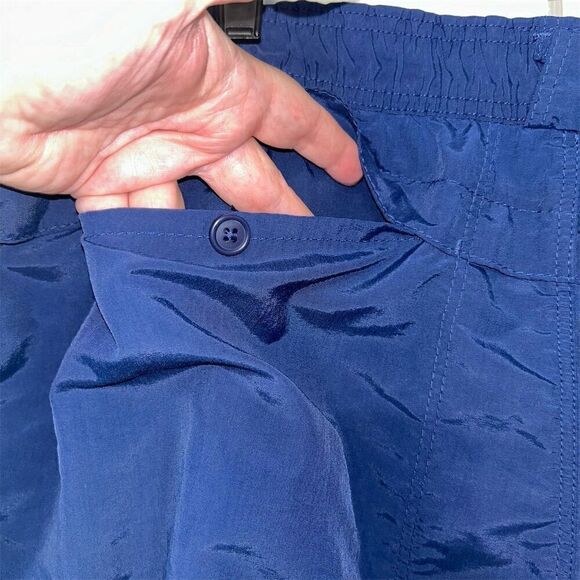 AFTCO Men's Cargo Fishing Shorts Navy Blue Size 44 Multiple Pockets - Picture 3 of 7
